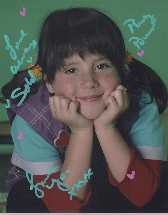 Soleil Moon Frye autograph