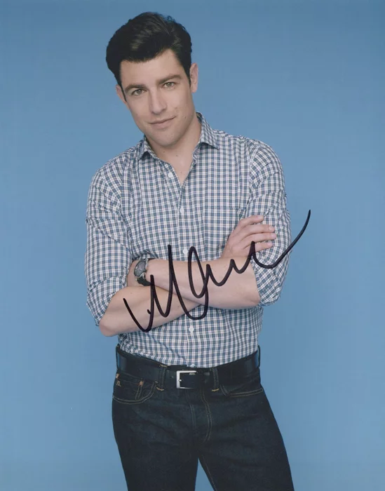 Max Greenfield autograph