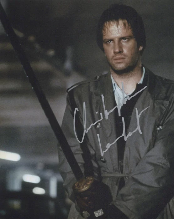 Christopher Lambert autograph