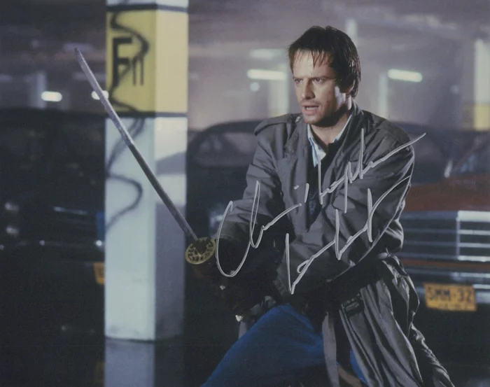 Christopher Lambert autograph