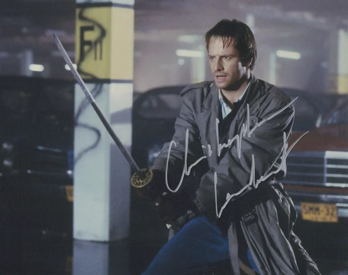 Christopher Lambert autograph