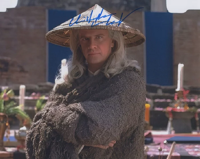 Christopher Lambert autograph