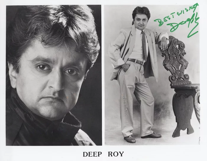 Deep Roy autograph