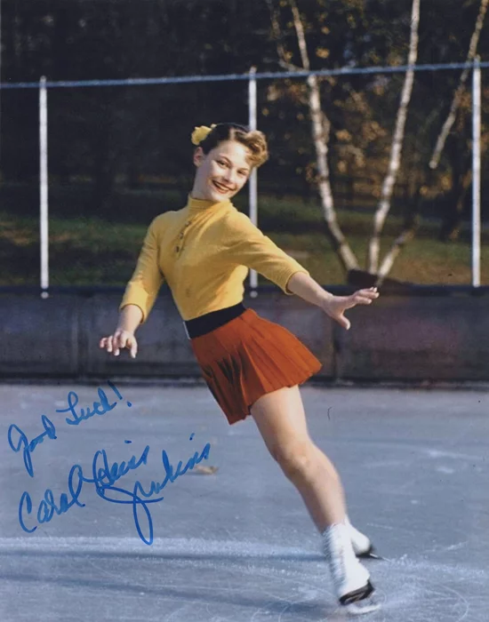Carol Heiss Jenkins autograph