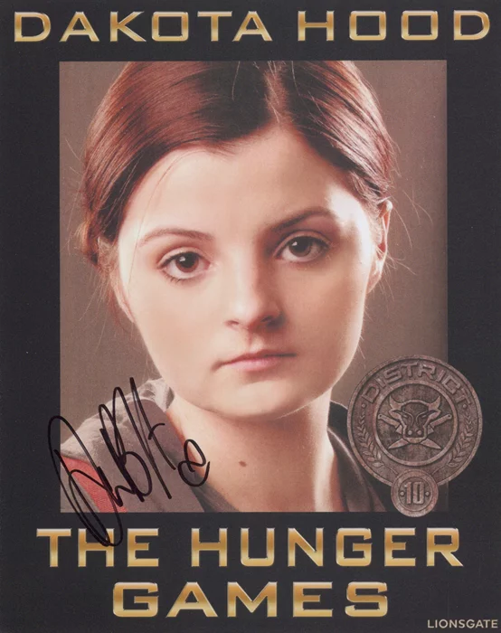 Dakota Hood autograph