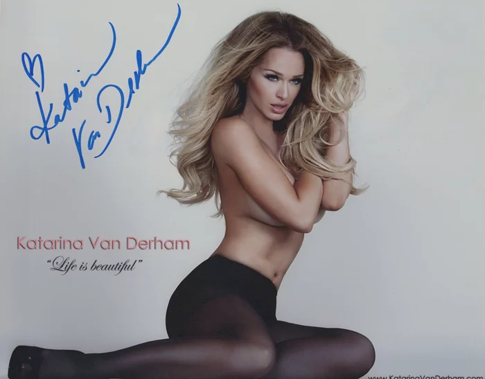 Katarina Van Derham autograph