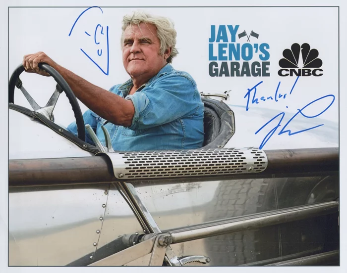 Jay Leno autograph