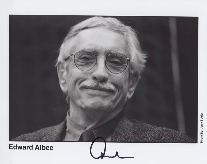 Edward Albee autograph