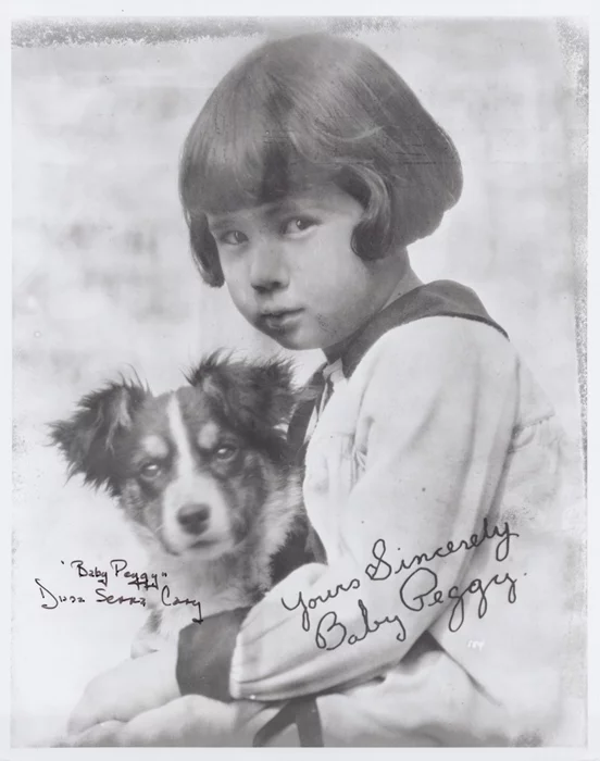 Baby Peggy autograph