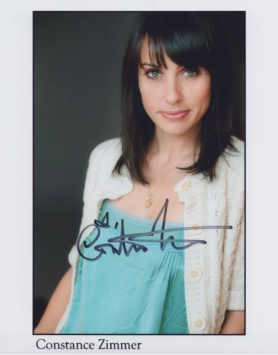 Constance Zimmer autograph