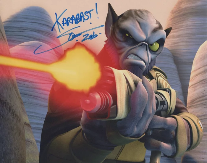 Steve Blum autograph