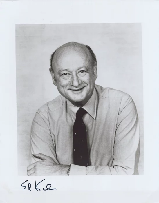 Ed Koch autograph