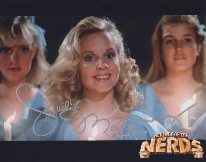 Julia Montgomery autograph