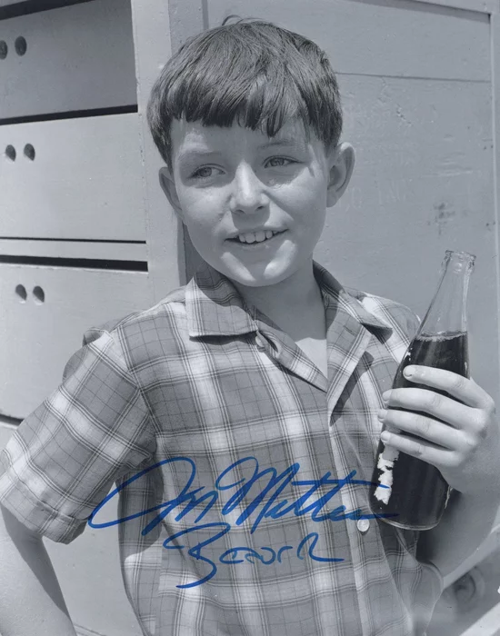 Jerry Mathers autograph