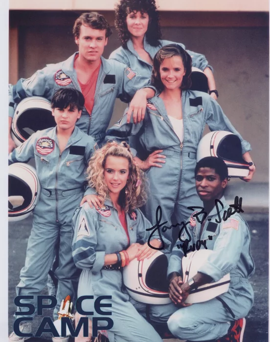 Larry B. Scott autograph