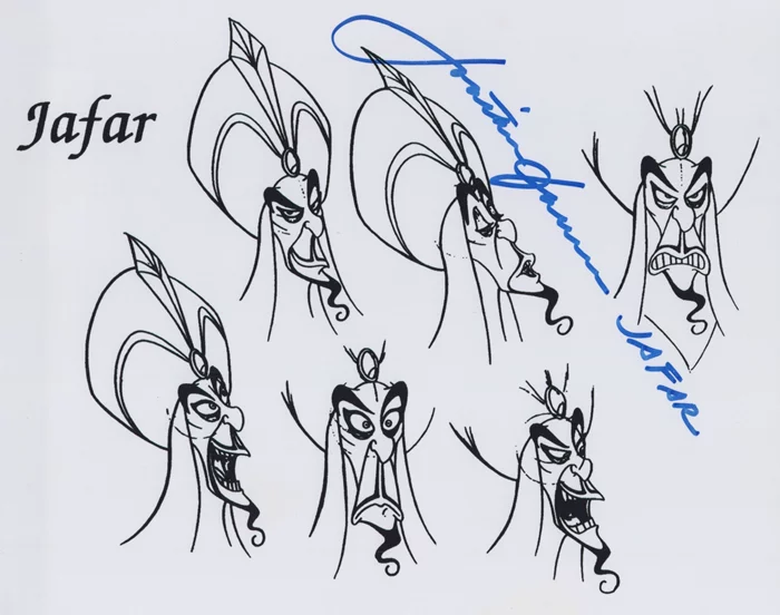 Jonathan Freeman autograph