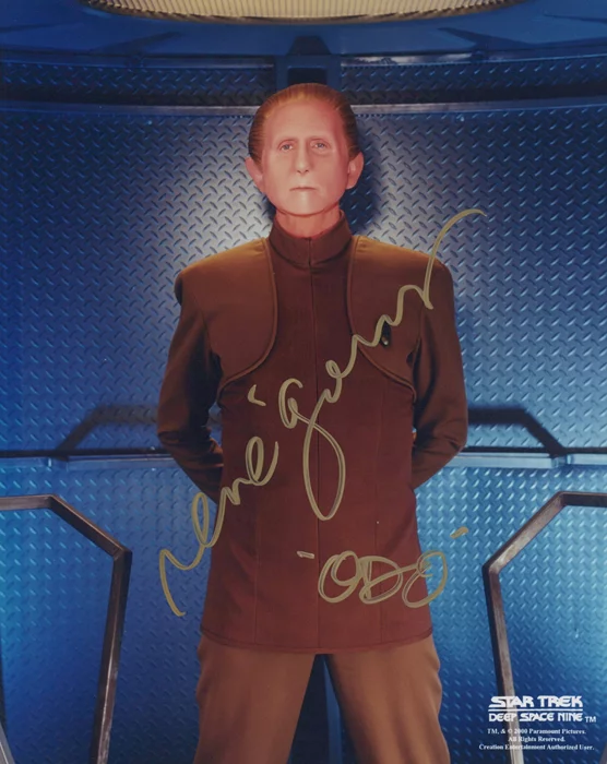 Rene Auberjonois autograph