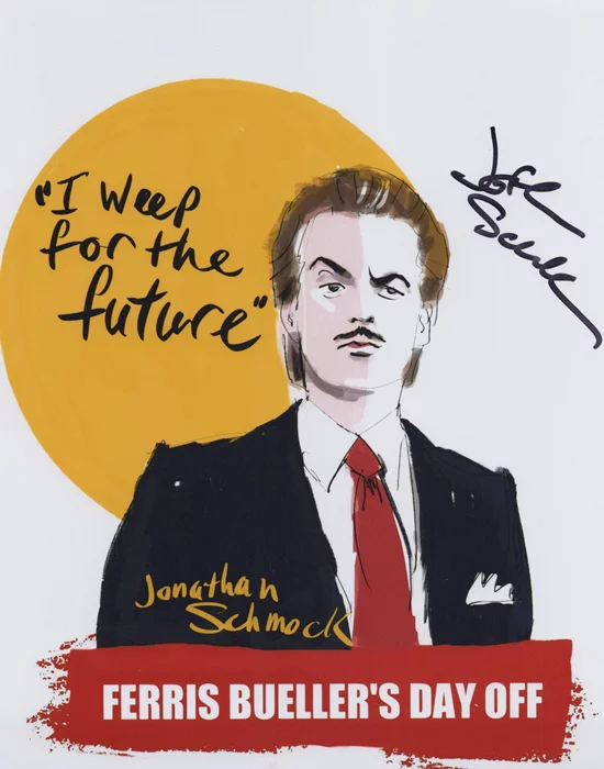 Jonathan Schmock autograph