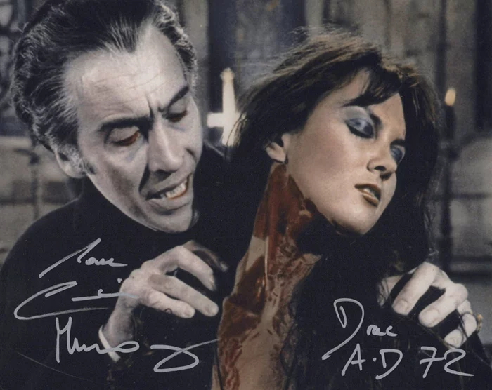 Caroline Munro autograph