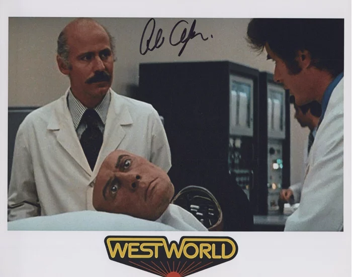 Alan Oppenheimer autograph