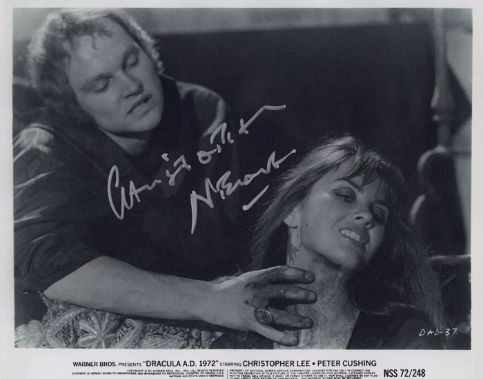Christopher Neame autograph