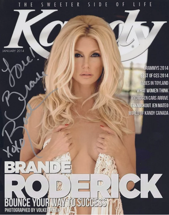 Brande Roderick autograph