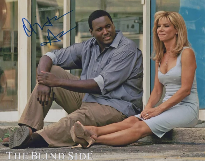 Quinton Aaron autograph