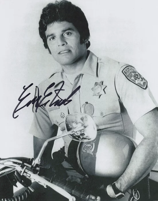 Erik Estrada autograph
