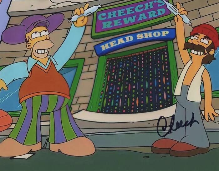 Cheech Marin autograph