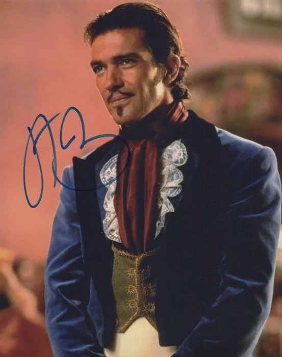 Antonio Banderas autograph