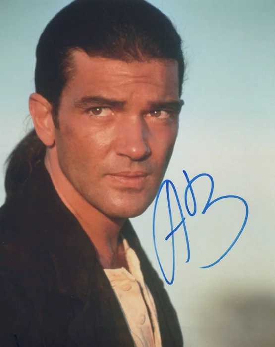 Antonio Banderas autograph