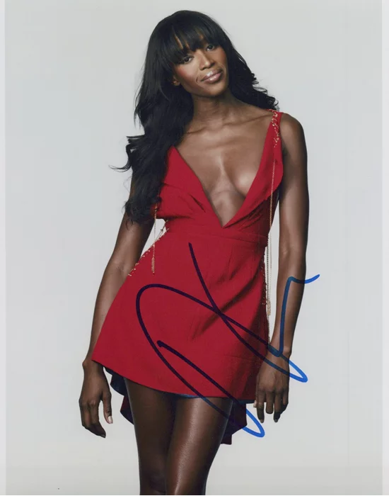 Naomi Campbell autograph