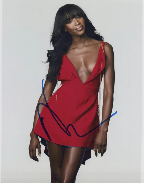 Naomi Campbell autograph