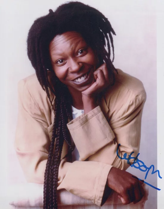 Whoopi Goldberg autograph