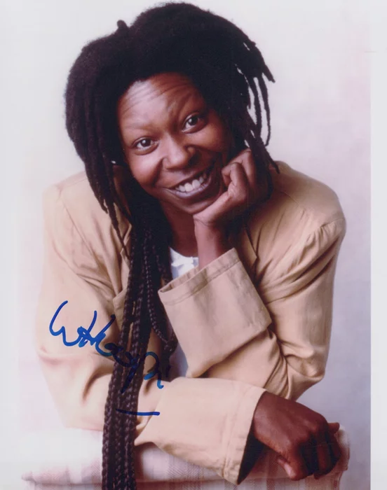 Whoopi Goldberg autograph