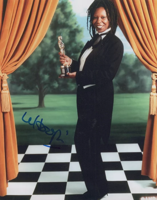 Whoopi Goldberg autograph