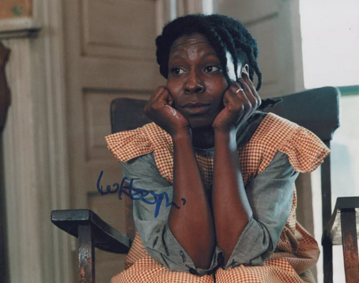 Whoopi Goldberg autograph
