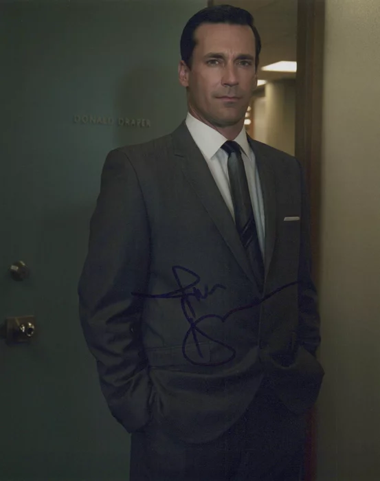 Jon Hamm autograph