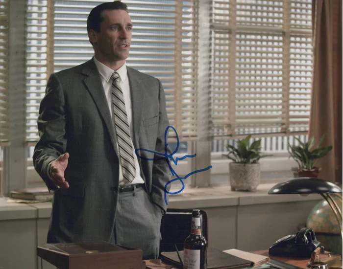 Jon Hamm autograph