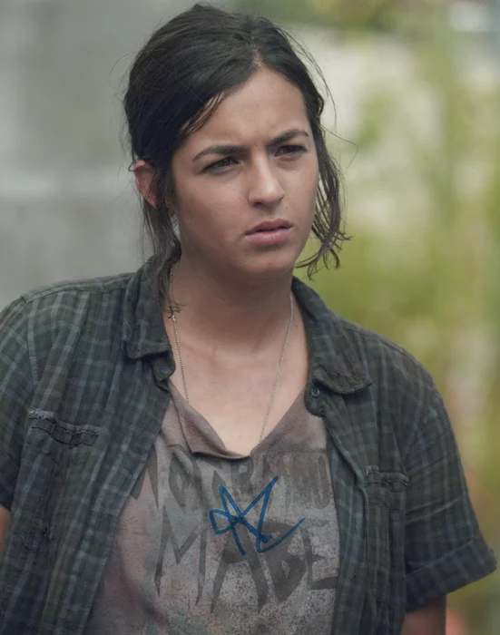 Alanna Masterson autograph
