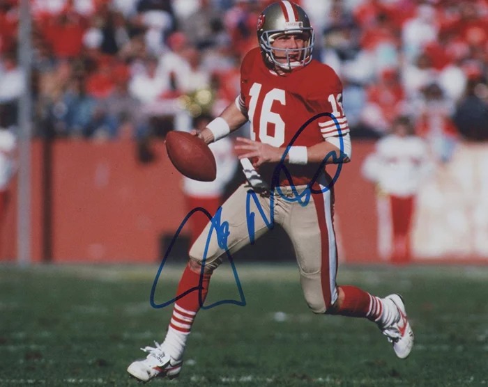 Joe Montana autograph