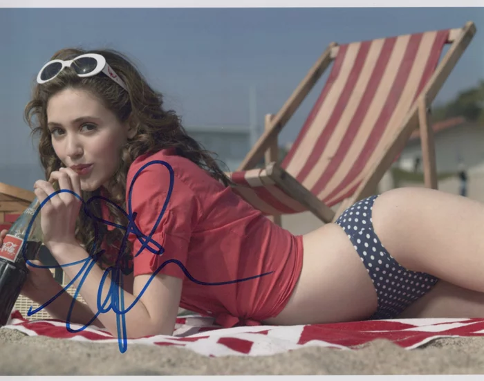 Emmy Rossum autograph