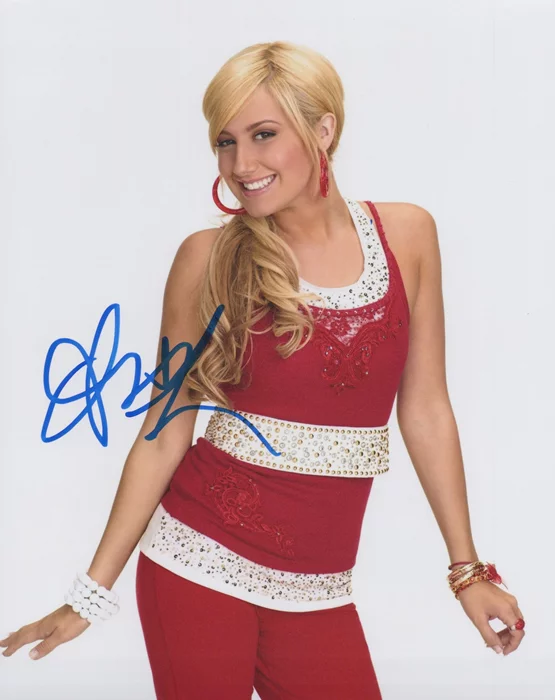 Ashley Tisdale autograph