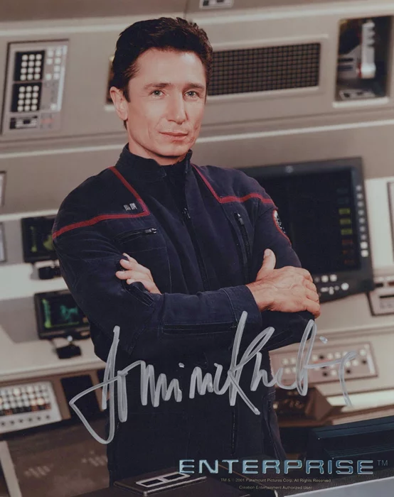 Dominic Keating autograph