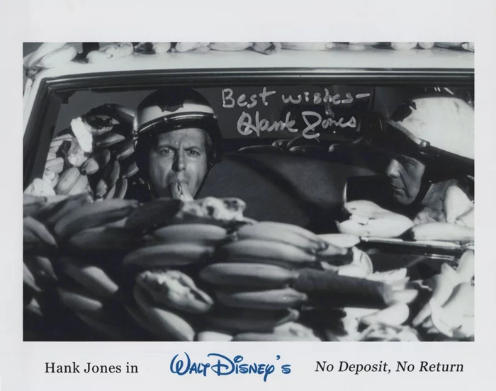 Hank Jones autograph