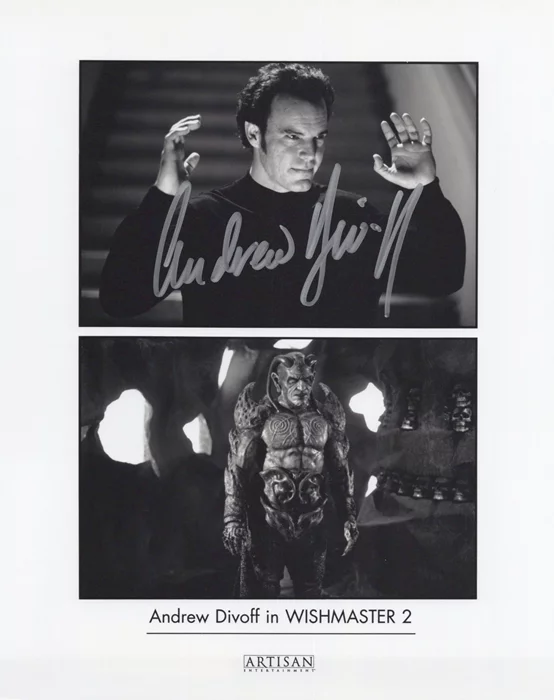 Andrew Divoff autograph