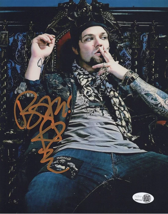 Bam Margera autograph