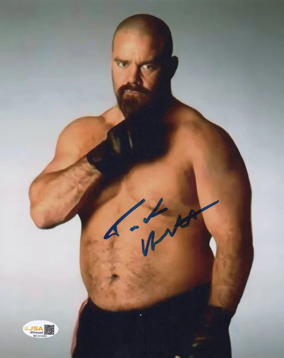 Tank Abbott autograph