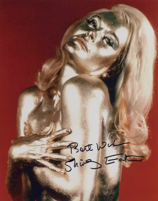 Shirley Eaton autograph
