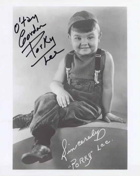 Eugene 'Porky' Lee autograph